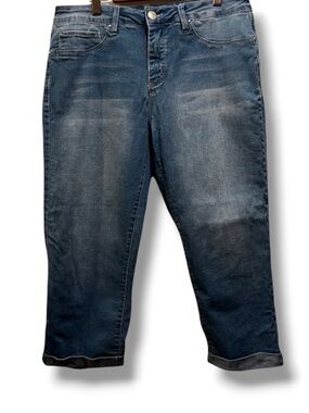 Royalty For Me Women’s Denim Capris Cropped Capri Pants Jeans